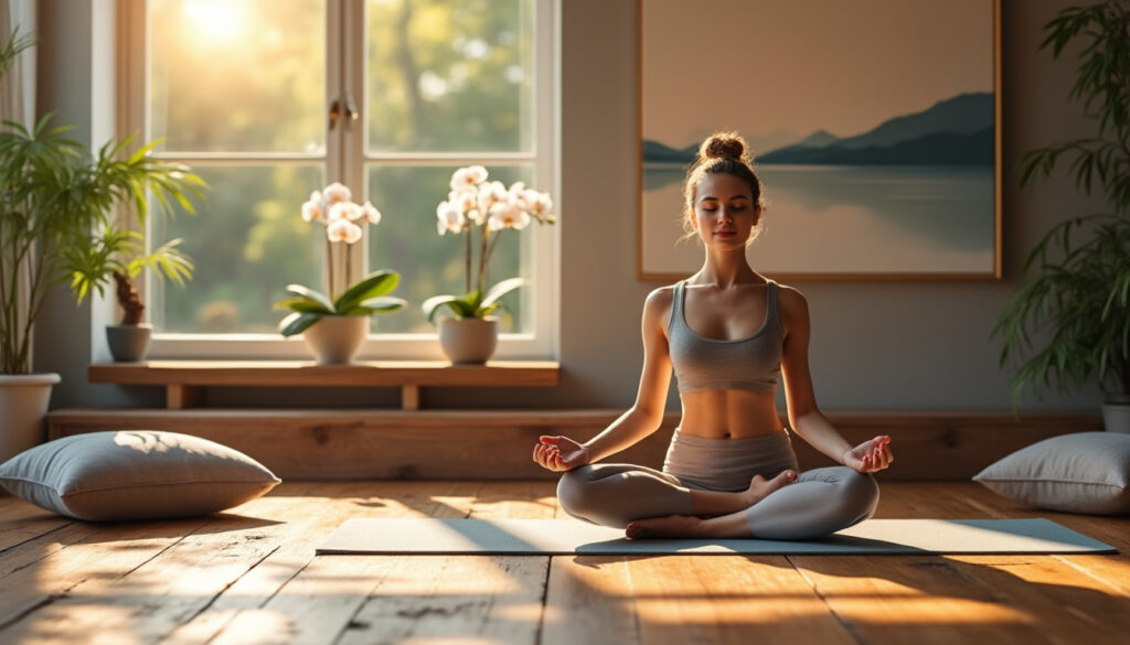 apprenez à pratiquer le yoga à domicile avec la technique de la respiration carrée. découvrez des conseils pratiques pour améliorer votre bien-être et votre concentration à travers une méthode simple et efficace.